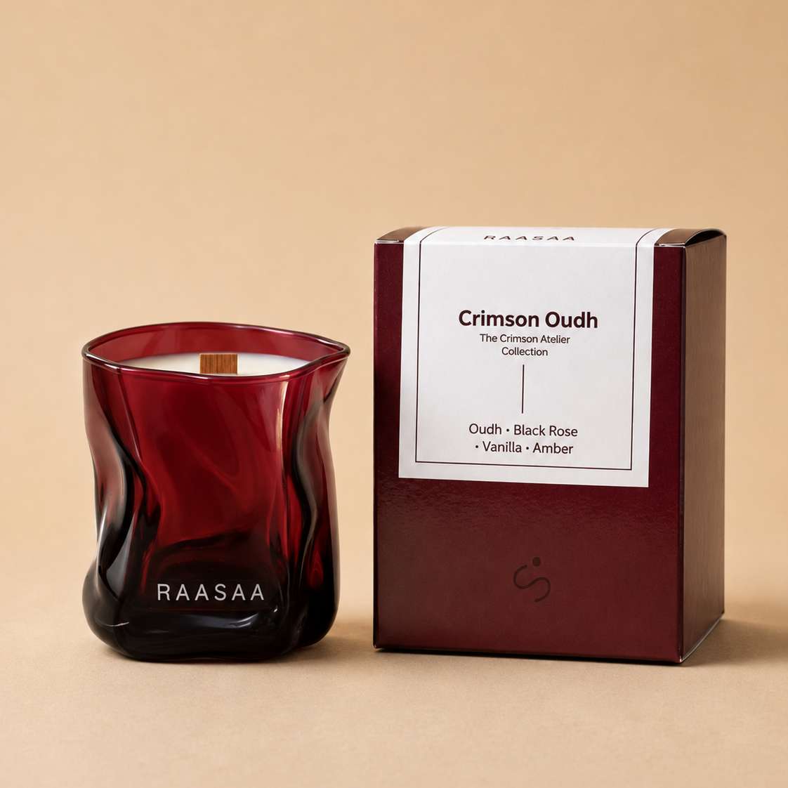 Crimson Oud Luxury Scented Candle