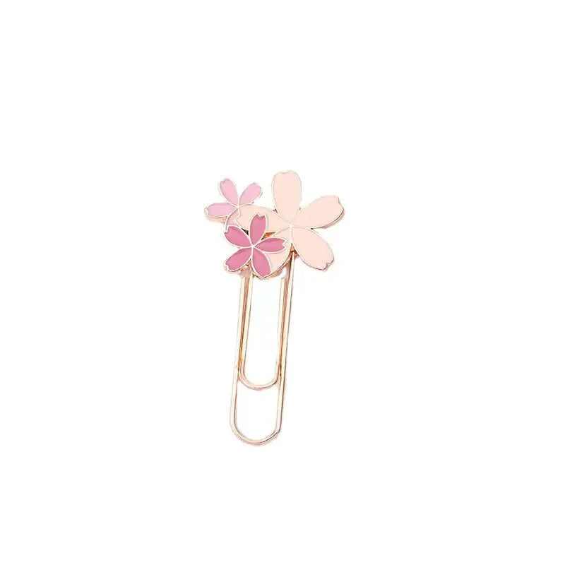 Cute Cherry blossom Flower Bookmark - The Style Salad