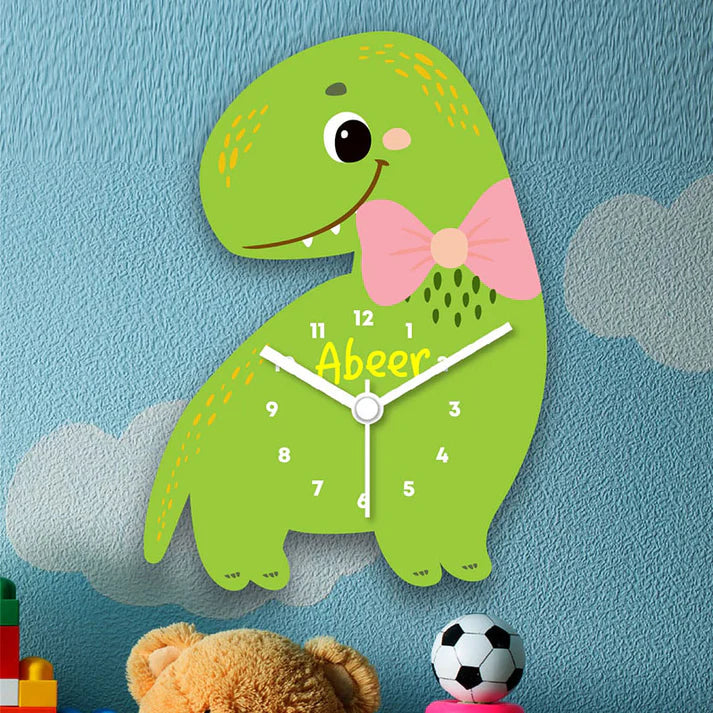 Wall Clock for Kids Personalised