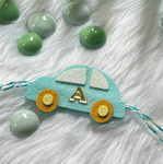 Felt Handmade Rakhi Personalised Initial