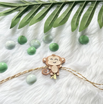 Felt Handmade Rakhi Personalised Initial