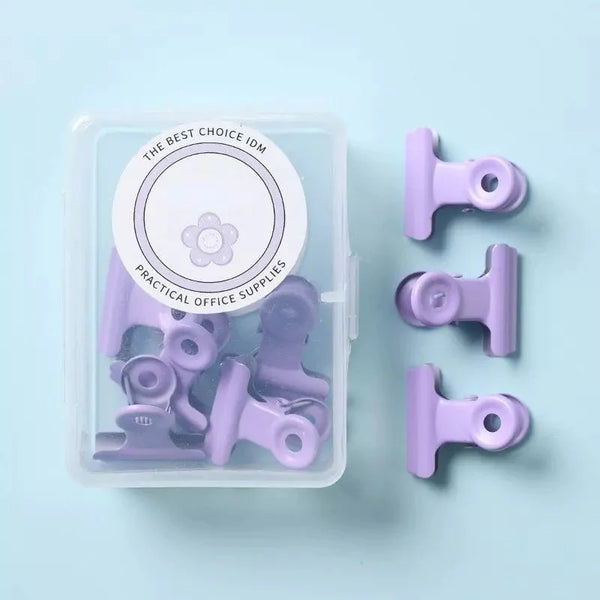 Fresh Macaron round head metal clips - The Style Salad