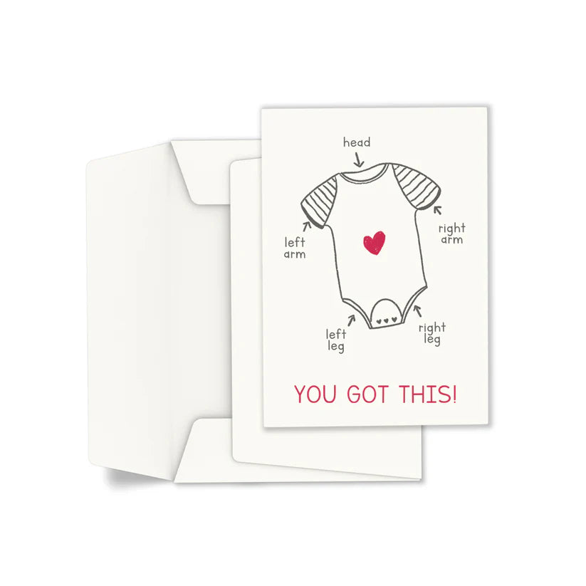You Got This - New Parents Greeting Card