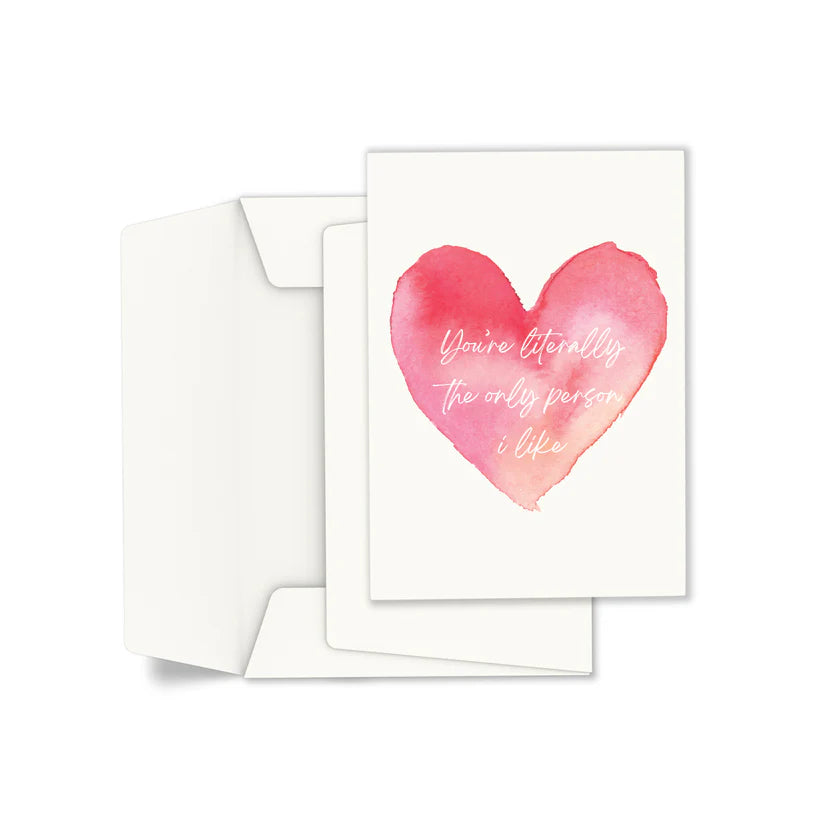 Only Person Greeting Card
