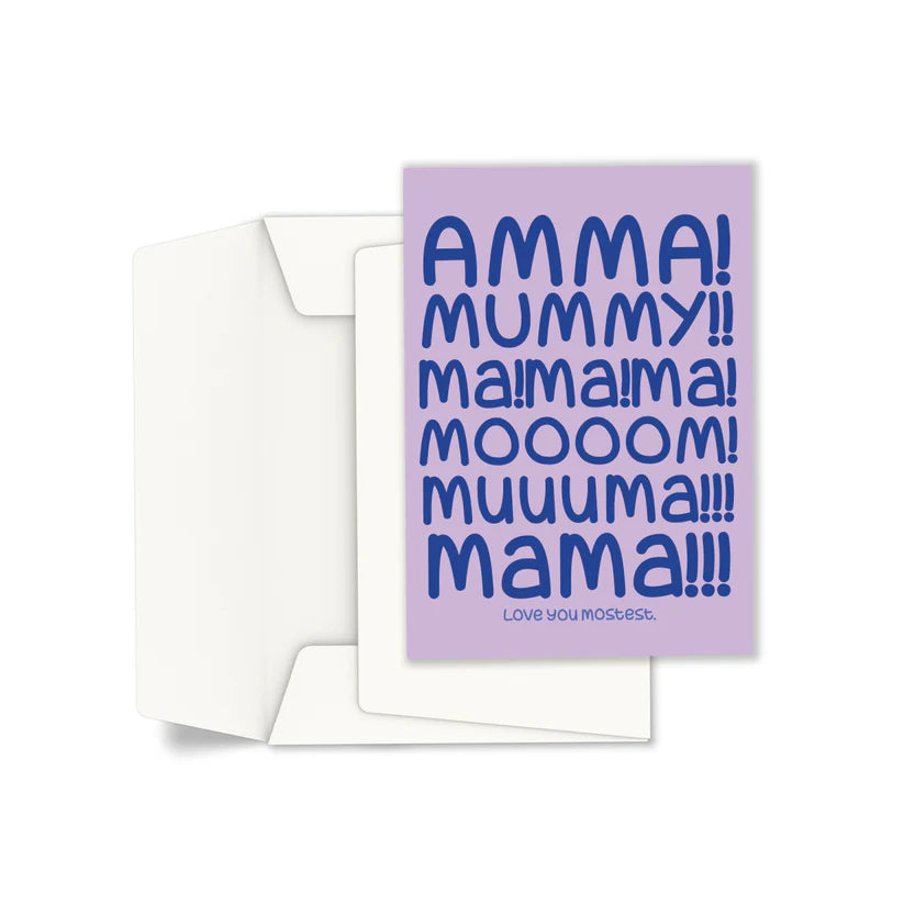 Amma Greeting Card