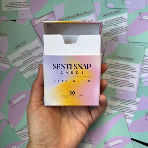 Senti Snap Cards: Feel & Fix