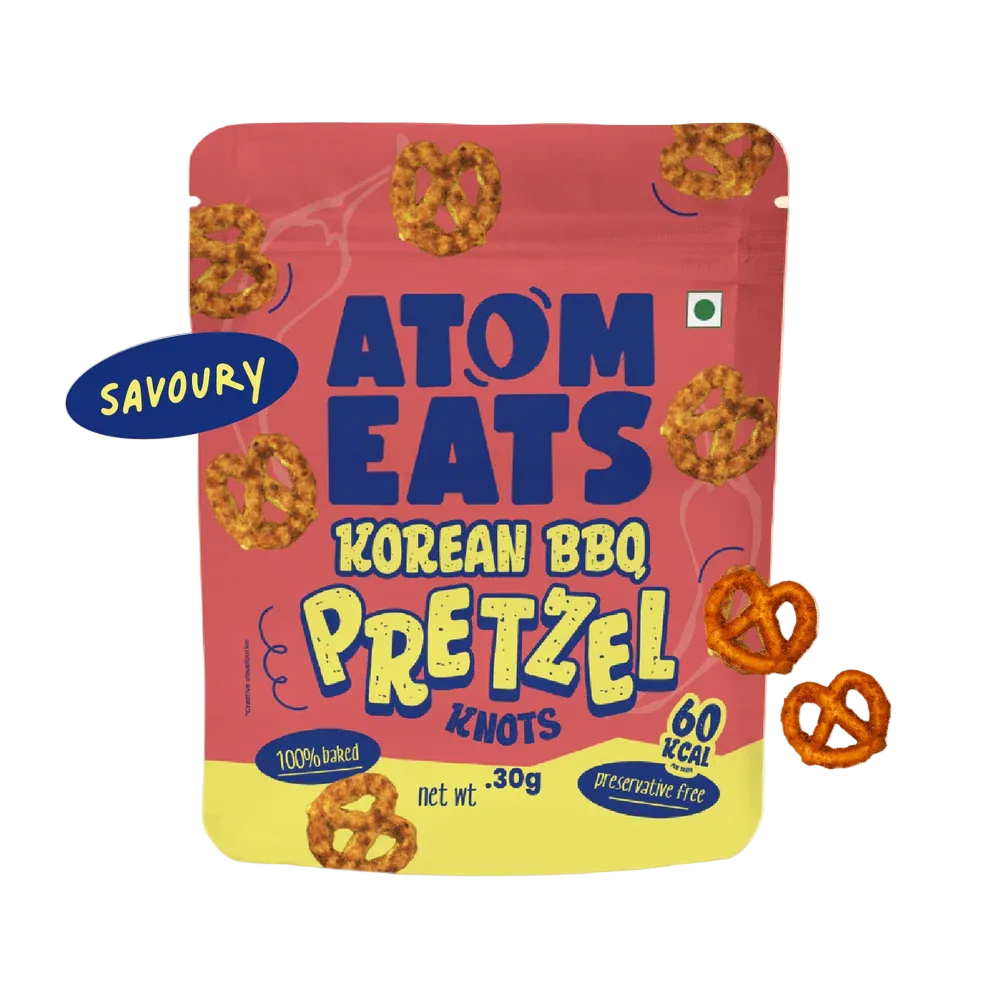 Korean BBQ Pretzels gourmet snack pack