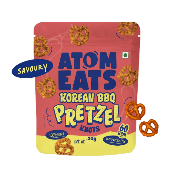 Korean BBQ Pretzels gourmet snack pack