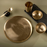 Manjari Brass Dinner Set of 5