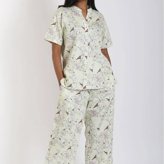 Modish Juhii yellow Pyjama Set