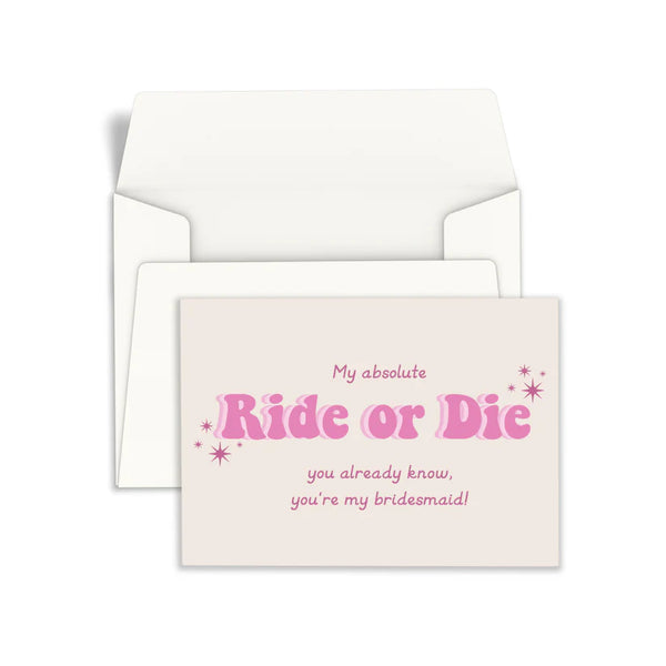 shop bridesmaid notecards online