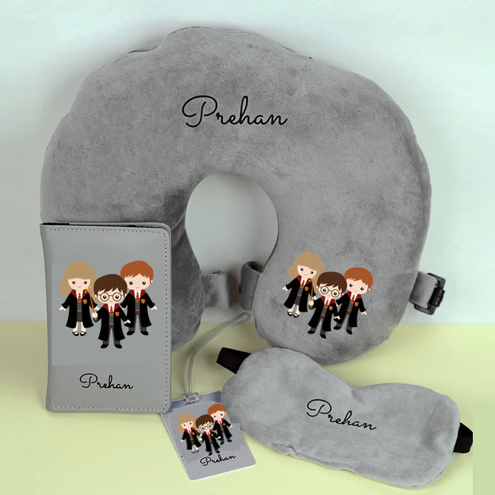 Harry Potter Personalised Neck Pillow Set