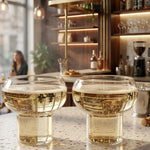 Cocktail Glass Tumblers Personalised Set of 2