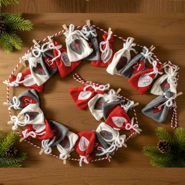 24 Days of Joy Advent Garland Babble Wrap