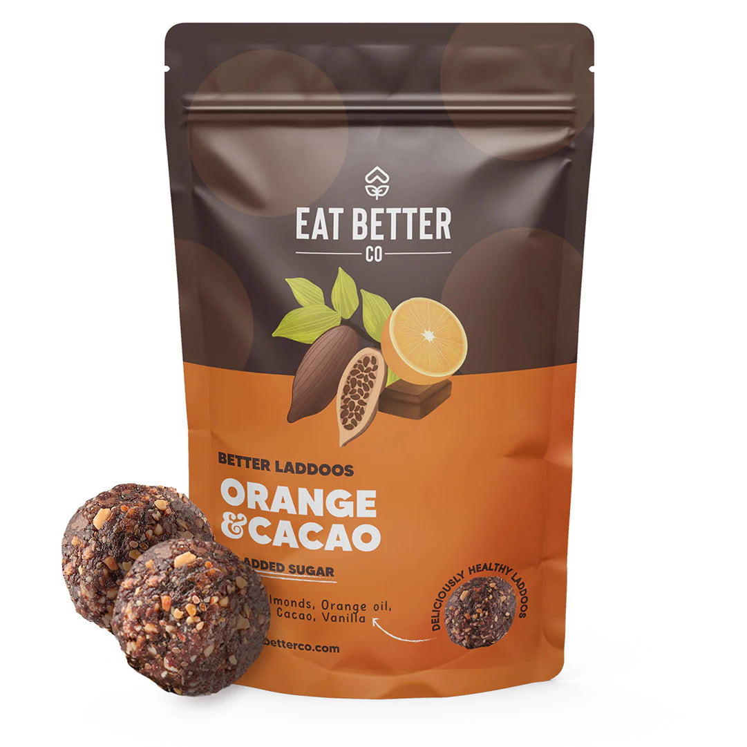 Orange & Cacao Laddoos - The Style Salad