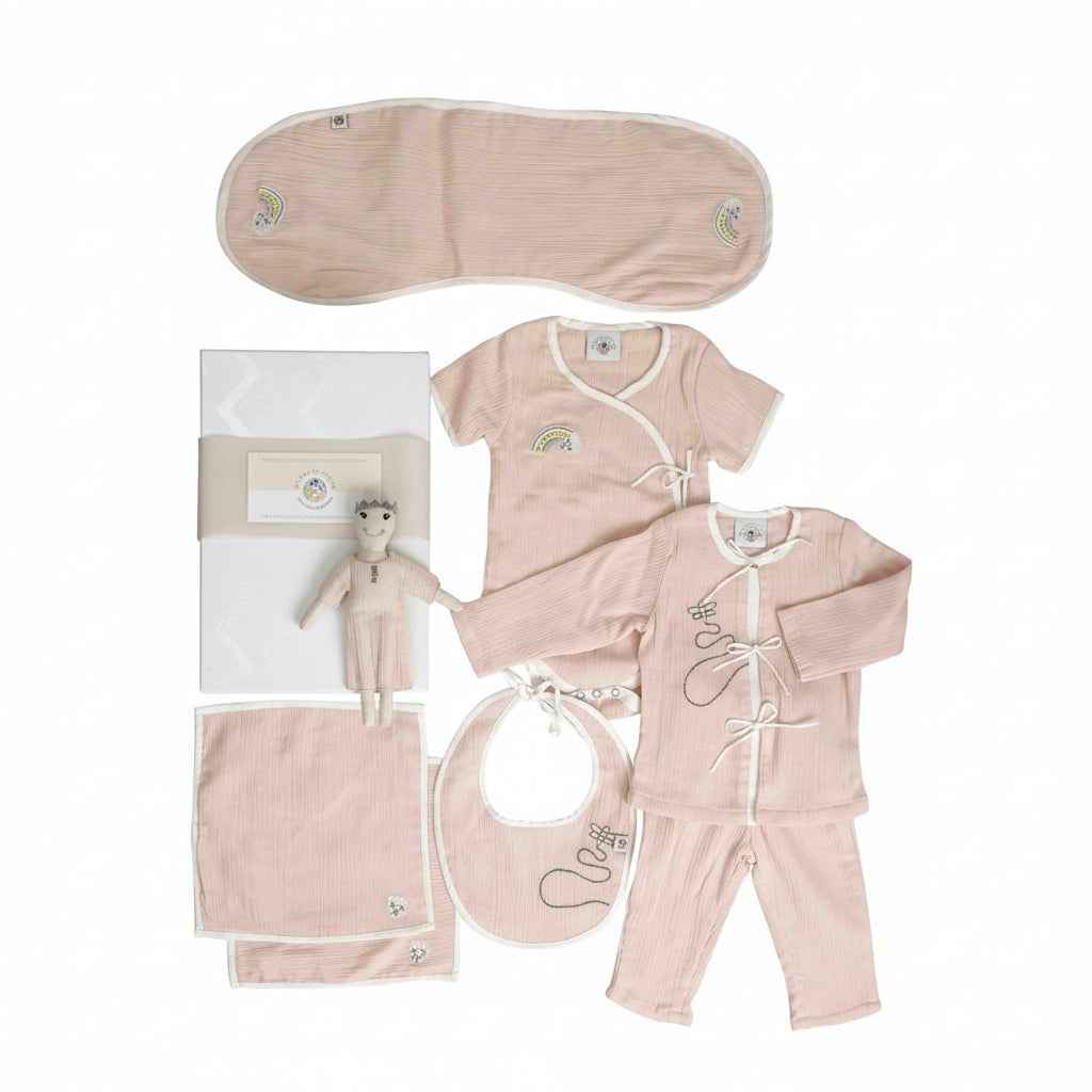 Luxury Embroidered Baby Gift Set