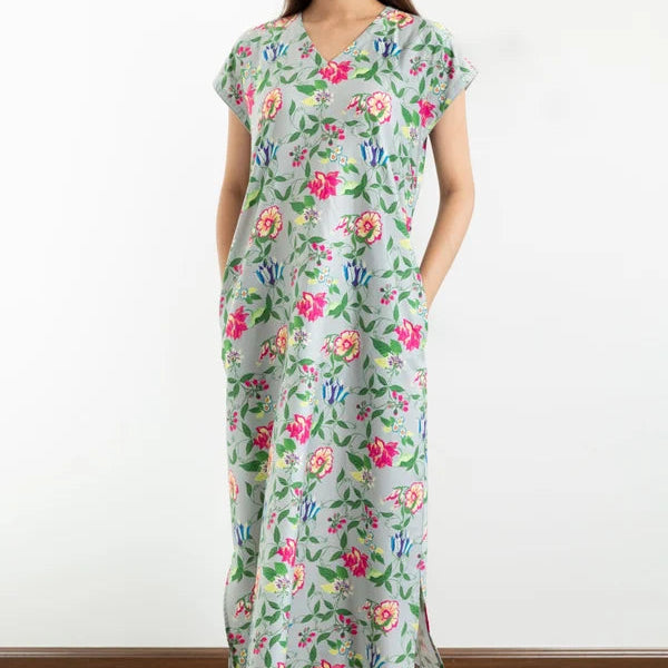 Poise Ketki Grey Night Gown
