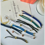 Ram Guard Rakhi with Personalized Initial | Assorted Thread Colour