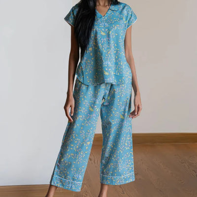 Ritzy Aisha Blue Pyjama Set