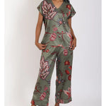 Ritzy Firdaus Olive Pyjama Set