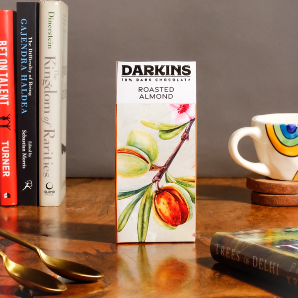 70% Dark Chocolate with Almonds Darkins