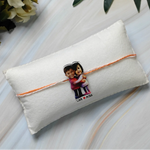 Sibling Duo Caricature Rakhi Personalised