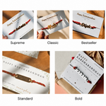 Sibling Duo Personalized Rakhi Set