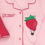 Girl's Personalised Nightsuit & Cushion Set