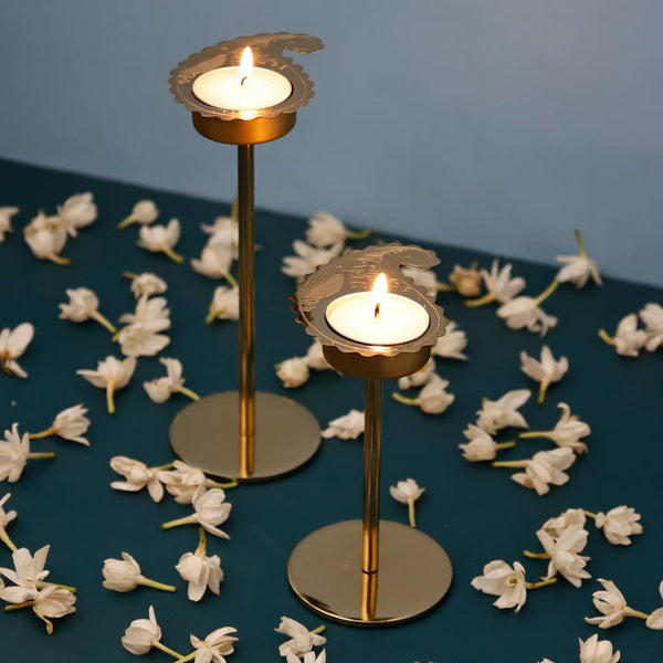 Twirl Tealight Holders with Stand - Set of 2 Wishing Chair