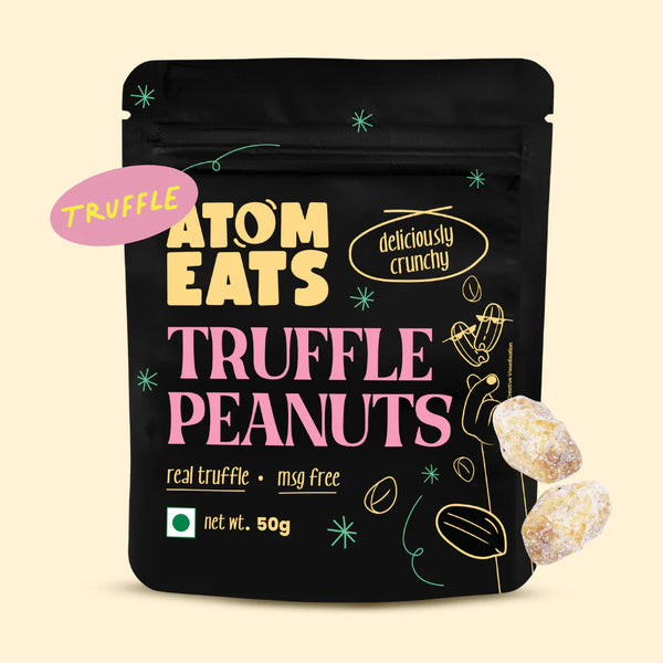 Truffle Peanuts gourmet black truffle seasoned peanuts pack