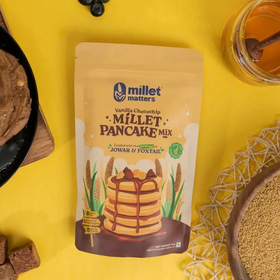 Vanilla Chocochip Millet Pancake Mix