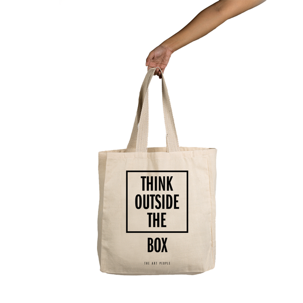 Think Outside The Box Tote - The Style Salad