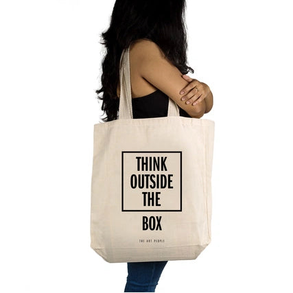 Think Outside The Box Tote - The Style Salad