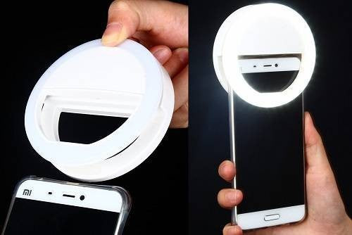 Portable Selfie Ring Flash Light - The Style Salad