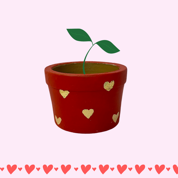 Heart Planters - The Style Salad