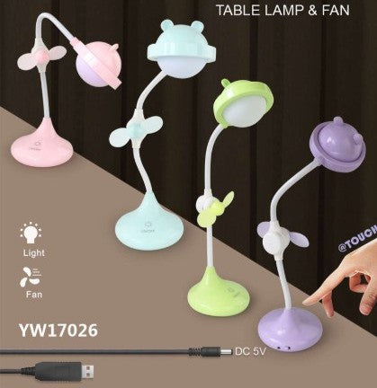 Table Lamp & Fan - The Style Salad