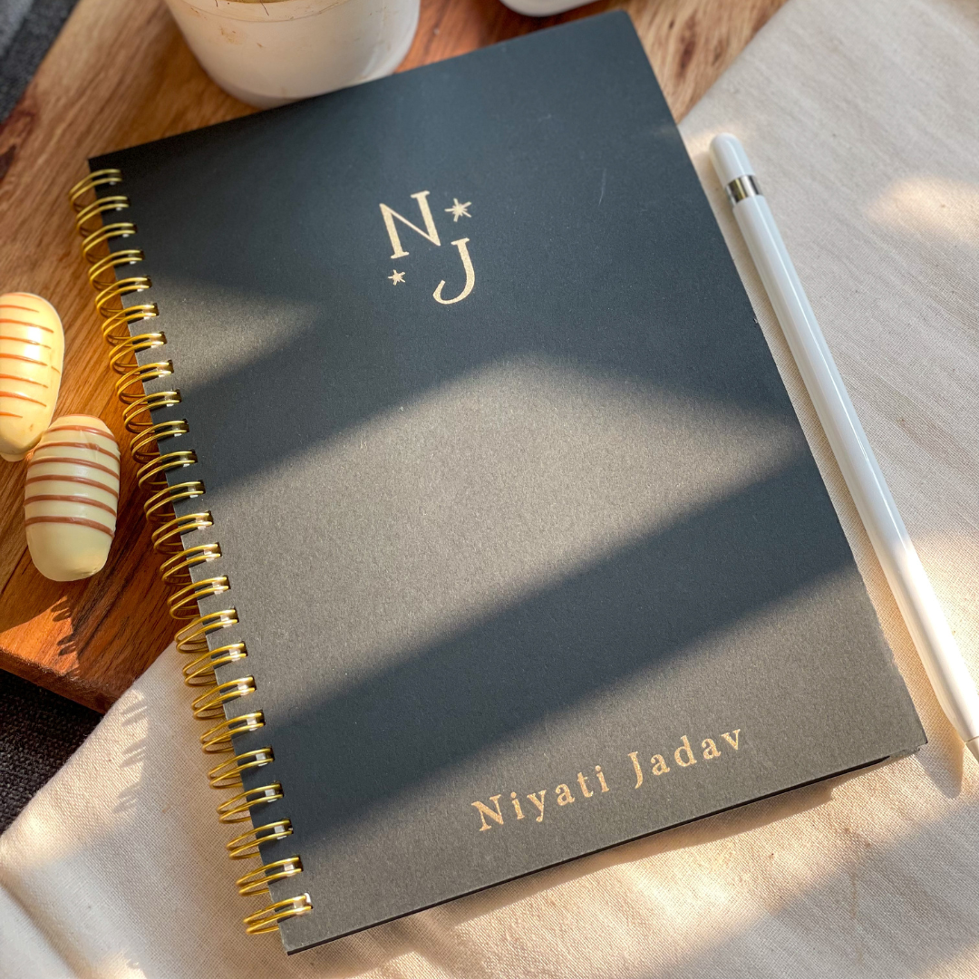 Personalised Initial Notebook