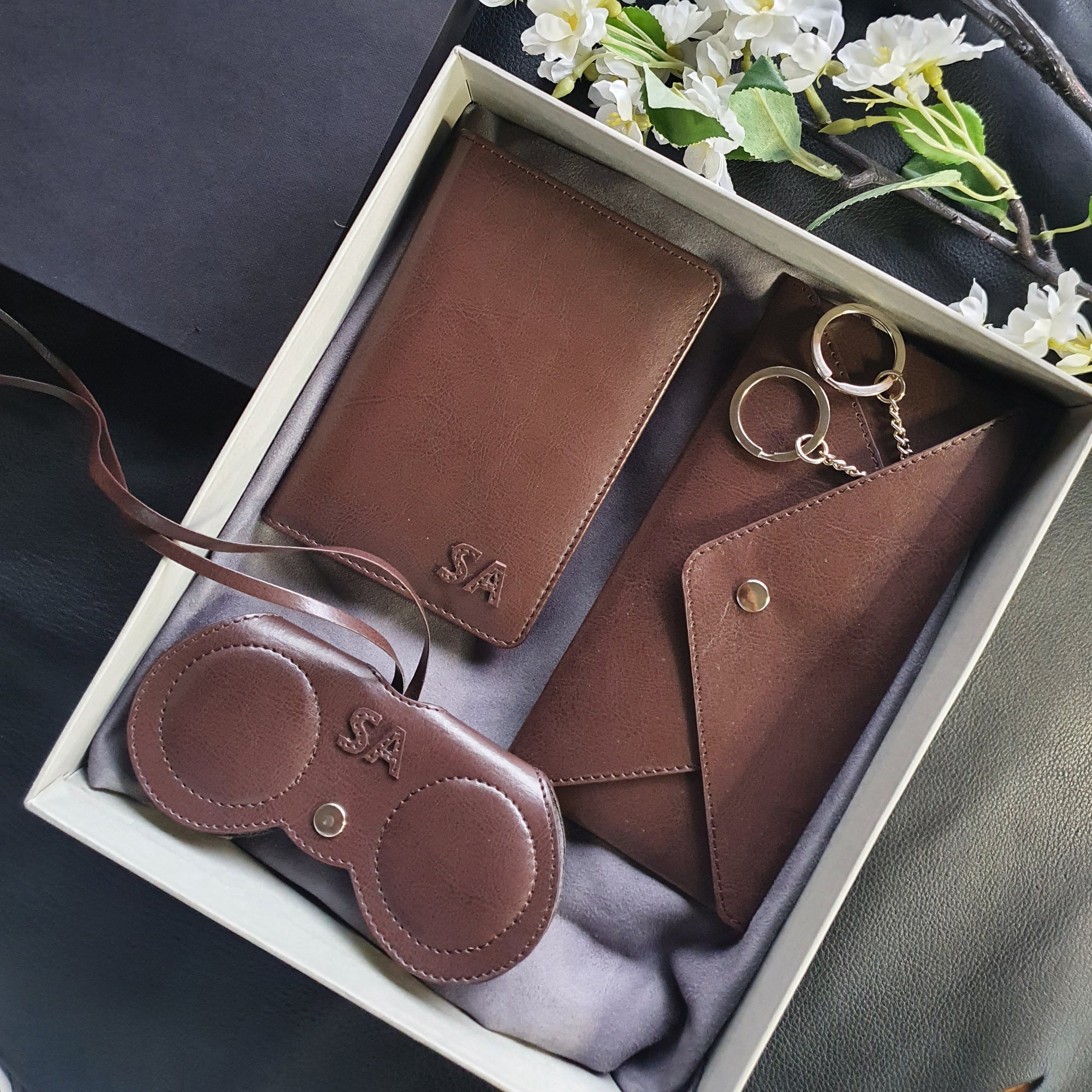 Personalised Travel Essentials Set