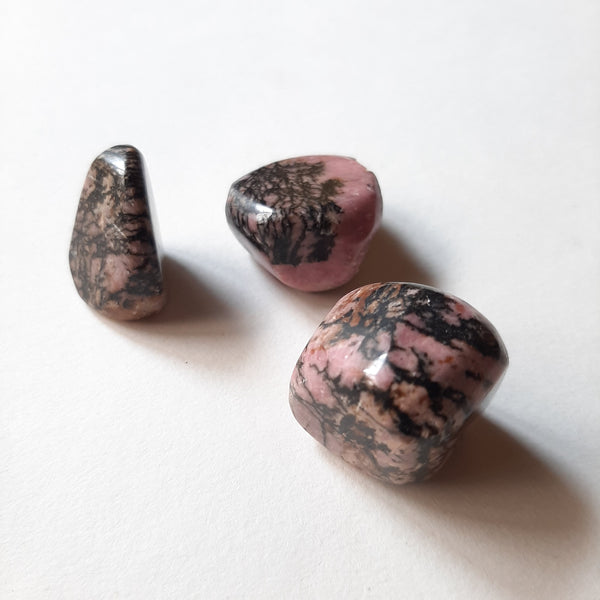 Rhodonite Tumbles - The Style Salad