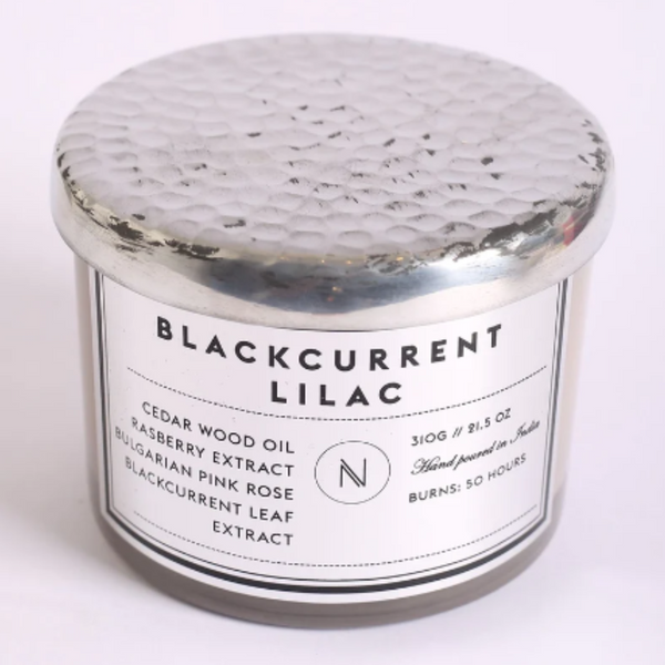 Blackcurrant infused in Lilac Candle - The Style Salad