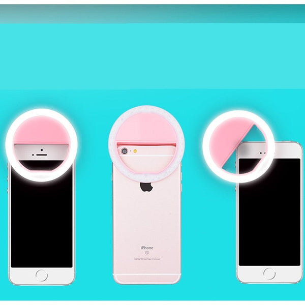 Portable Selfie Ring Flash Light - The Style Salad