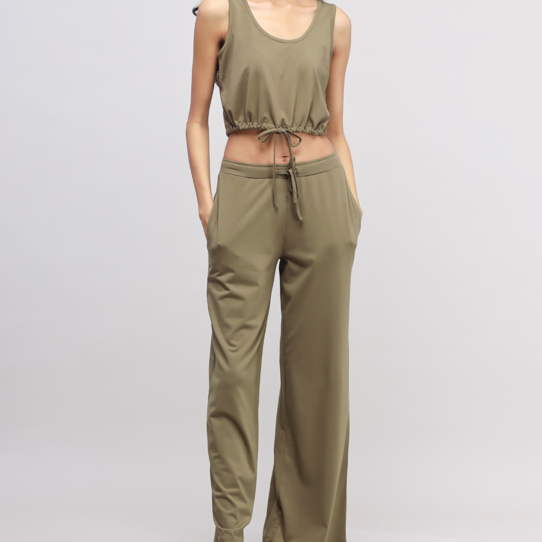 Olive Co-ord Set - the style salad