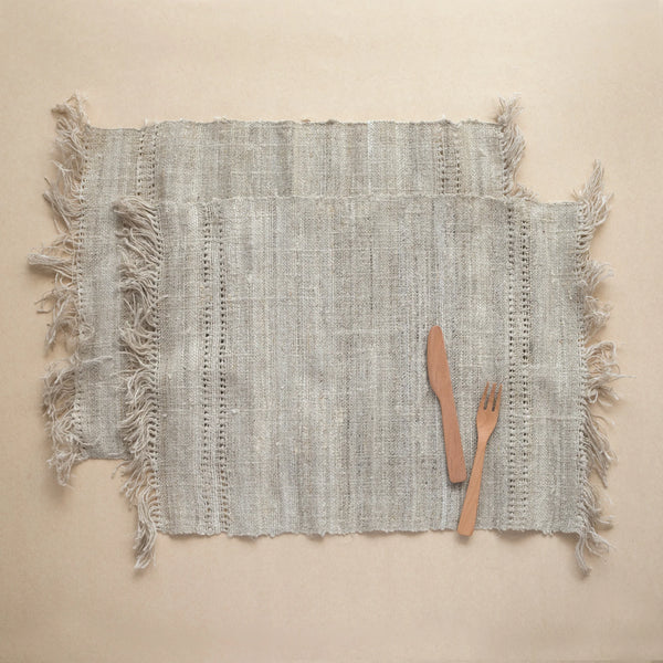 Fringe Hemp Placemat