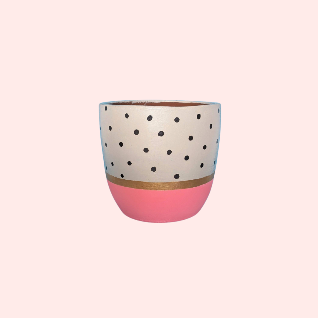 Classic Colourful Round Planters - The Style Salad
