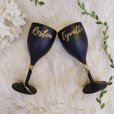 Wine Glass Set Personalised