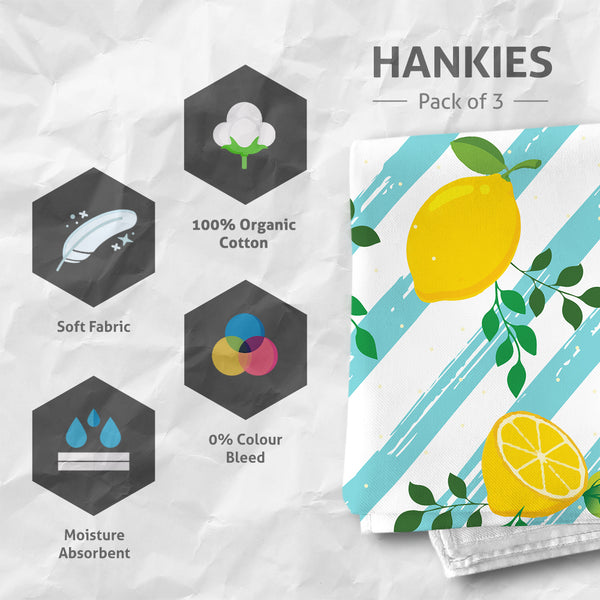 Men's Handkerchiefs Set of 3 - The Style Salad