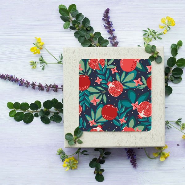 Botanical Fruit Coasters - The Style Salad