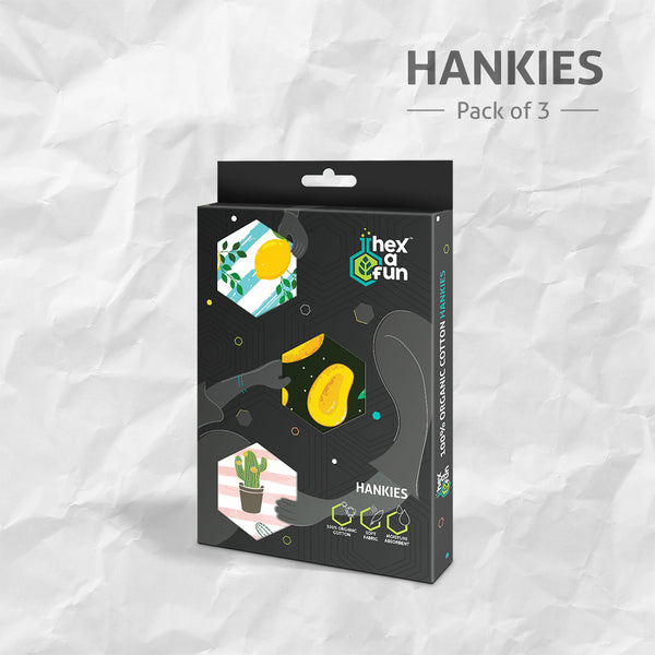 Men's Handkerchiefs Set of 3 - The Style Salad