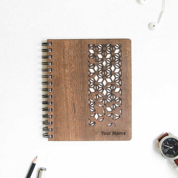 Personalised Wooden Notebook - The Style Salad