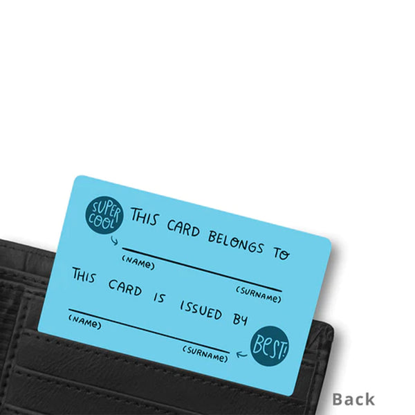 Wallet Cards - the style salad